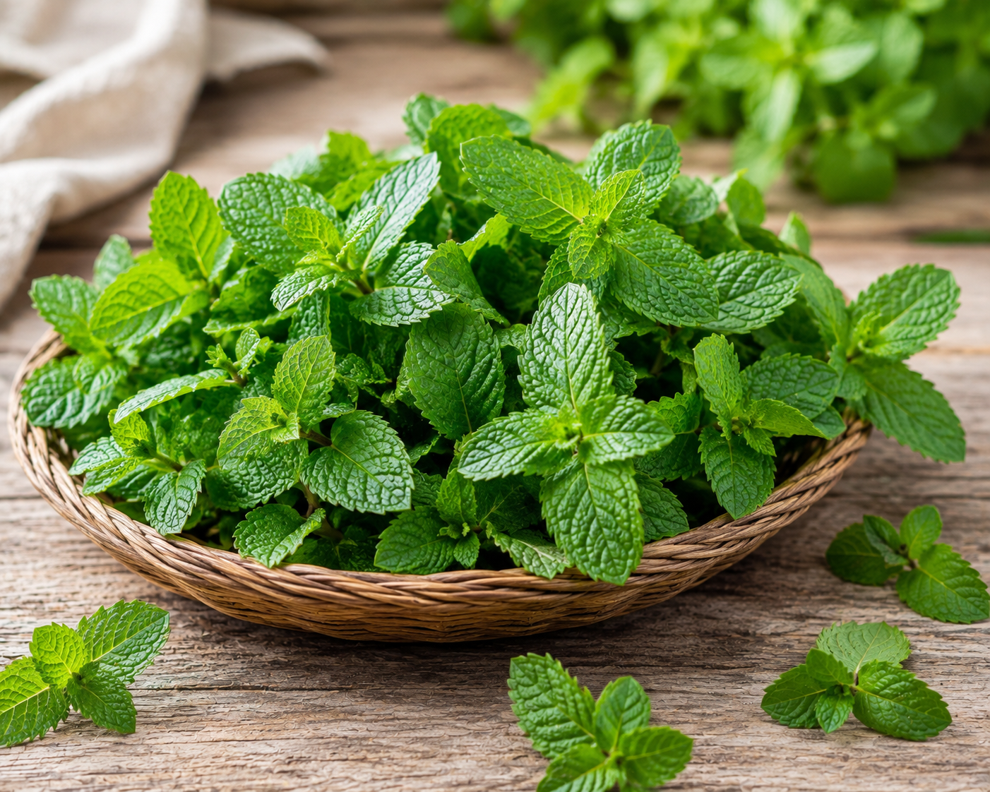 Mint Leaves (Without Roots)